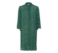 Kaffe Vestido camisero 'KA Vinni' esmeralda / blanco 36 esmeralda / blanco