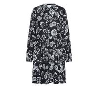 Kaffe Vestido camisero 'KAEvity' gris claro / negro 46 gris claro / negro