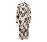 Kaffe Vestido camisero 'KALouise' beige / negro 40 beige / negro