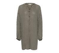 Kaffe Vestido camisero 'Karina' beige / negro 36 beige / negro