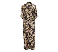 Kaffe Vestido camisero 'KAthora Amber' marrón / negro 34 marrón / negro