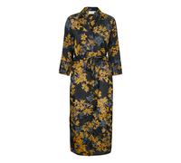 Kaffe Vestido camisero 'Milana' azul paloma / dorado / negro 36 azul paloma / dorado / negro