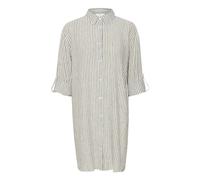 Kaffe Vestido camisero 'Milia' negro / blanco 46 negro / blanco