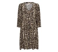 Kaffe Vestido camisero 'Pedra' beige oscuro / marrón / negro 38 beige oscuro / marrón / negro