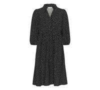 Kaffe Vestido camisero 'Rea' negro / blanco 38 negro / blanco