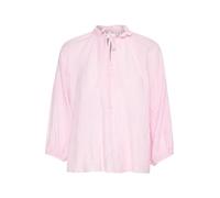 KAFFE Women's Blouse V-Notch Neck Buttons Regular Fit 3/4 Sleeves Hip Length Blusas, Lilac Snow, 46 para Mujer