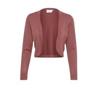 KAFFE Women's Bolero Long Sleeves Regular Fit Open Front Rounded Edges, Apple Butter, L para Mujer