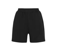 KAFFE Women's Shorts Jersey High-Waisted Pockets Elastic Waist Mid-Thigh Length Pantalones Cortos, Negro Profundo, XL para Mujer