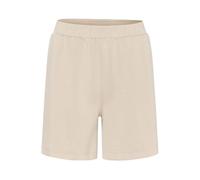 KAFFE Women's Shorts Jersey High-Waisted Pockets Elastic Waist Mid-Thigh Length Pantalones Cortos, Piel sintética, S para Mujer