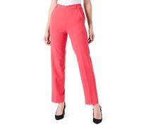 Kaffe Women's Trousers High-Waisted Elastic Waistband Cropped Length Regular Fit, Pantalones De Las Mujeres, Virtual Pink,