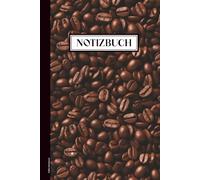 Kaffee Notizbuch: Kaffeebohnen Motiv auf Buch für Notizen und Gedanken gebundenes Schreibbuch A5 praktisch als Tagebuch liniert Geschenk für Kaffeeliebhaber und Kaffeetrinker das Coffee Notebook