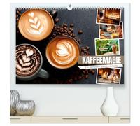 Kaffeemagie - Ein Jahr voller Genussmomente (hochwertiger Premium Wandkalender 2026 DIN A2 quer), Kunstdruck in Hochglanz: Aromen der Welt entdecken