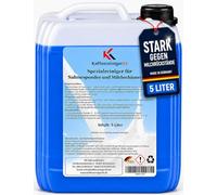 Kaffeereiniger24 - Limpiador de sistema de leche (5 L, compatible con Jura, DeLonghi, WMF, Saeco y Melitta, limpiador de espuma de leche para cafeteras automáticas)