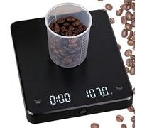 Kaffeewaage,mit Timer, Präzisions-LED-Display Und Wiederaufladbar - Digitale Kaffeewaage Mit Wiegefunktion,für Pour-Over-Kaffee, Wiegen, Aufbrühen, Backen, Kochen, Zuhause, Wohnung, Restaurante