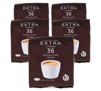 Kaffekapslen | Extra Strong (Taza normal) - 180 monodosis para Senseo