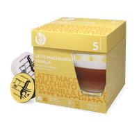 Kaffekapslen | Latte Macchiato Vanilla - 16 cápsulas para Dolce Gusto