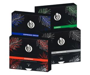 Kaffekapslen | Paquete de inicio para Nespresso® Pro - 200 cápsulas para nespresso® Pro