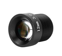 Kafuty CCTV 3MP 12 mm Lente de Tablero de Distancia Focal Piezas de Repuesto de vigilancia Inteligente para cámaras de Seguridad Compatible con HD Pixed y Adopte el Conector de Tornillo M12 estándar.