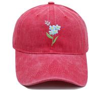 kaGeneric267.13 - Gorra de béisbol bordada a mano para recuperarse (rojo, talla única)