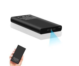 KAGMY Cámara oculta espía, 1080P 10000 mAh, batería portátil, cámara oculta, 20 horas de grabación continua, cámaras secretas con sensor de gravedad, detección de movimiento, visión nocturna, no