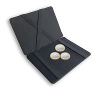 KAGUOl Carteras para Hombre, Cartera Billetera, Billetera Delgada con Protección RFID, Billetera Premium, Tarjetero, Cartera para Hombre de Navidad, Cumpleaños, Preciosa Caja Regalo, Negro