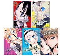 Kaguya-sama: Love Is War, Vol 1-5 Books Collection set