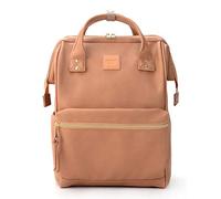Kah&Kee Mochila Cuero Mujer Impermeable para Ordenador Portátil 15", Oficial para Trabajo y Viaje, Mochilas Casuales Para Mujer y Hombre.