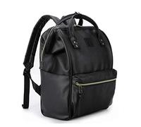 Kah&Kee Mochila Cuero Mujer Impermeable para Ordenador Portátil 15", Oficial para Trabajo y Viaje, Mochilas Casuales Para Mujer y Hombre.