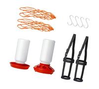 KAHDGSS 1. Automatic Chicken Feeder with Spill-Resistant Design For Hygiene & Large Capacity Feeding Automatic Poultry Feeder