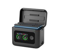 KAHDGSS 1. Cámara 360 Dual-lotes con Pantalla LCD Y 27W Configuración De Potencia De Carga Rápida Carga Viaje para Cámaras Deportivas
