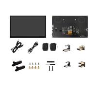 KAHDGSS 10.1 Pulgadas Pantalla De Táctil Monitor Panel LCD Táctil Capacitive 1024x600 para 3B+ 4B Monitor Escritorio La Placa Desarrollo