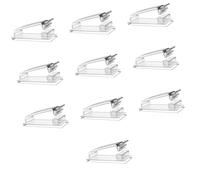 KAHDGSS 10 clips adhesivos de gestión de cables para PC, Ethernet, debajo del escritorio, hogar, alambre adhesivo