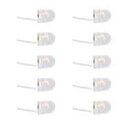 KAHDGSS 10 Unids/Pack 20x3 2mm LIR2032 Caja Organizadora De Batería con Protectora Volteada para Gestión Eficiente De La Energía