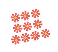 KAHDGSS 10pcs Hummingbird Feeder Flower Feeder Replacement Part Attachment Weather Resistant For Outdoor Garden Yard WildBird Garden Hummingbird Feeding Flower