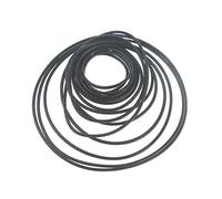 KAHDGSS 15 Piezas Universales De 1 2 Mm Máquina De Cinta De Casete Correas De Transmisión Correas De Cinta Bandas De Máquina para Reparación Mantenimiento Cintas De Grabadora De Casete Redondas