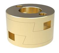 KAHDGSS 16mm Coupler with Nut for Flexible T8 Shaft Screw Printer Accessories Household