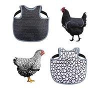 KAHDGSS 2 Piezas De Protectores Prendas Aves Corral Diseño Resistente Agua Fuerte Minimiza Las Lesiones Jeracas Sin Separación para La Separación del Equipo Cultivo Aves Corral