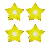 KAHDGSS 4 Piezas De Propiedad Escenario Estrella Brillante con Luces LED Brillantes para Espectáculos Danza Fiestas Y Eventos Festivos Decoraciones LED Portátiles para Fiestas