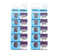 KAHDGSS 5/10pcs Botón De Celda Lituim 3V Batinas Litio para Reloj Electrónico Cálculo Control Remoto Juguete LED LED