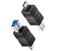 KAHDGSS Adaptador De Disco Duro USB3.0 Conector USB3.0 Velocidad Rápida Compatibilidad Extendida 5Gbps Diseño Práctico Adaptador USB B Estable
