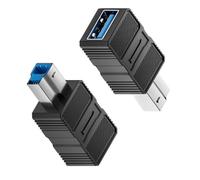 KAHDGSS Adaptador De Disco Duro USB3.0 Conector USB3.0 Velocidad Rápida Compatibilidad Extendida 5Gbps Diseño Práctico Adaptador USB B Estable