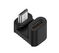 KAHDGSS Adaptador de extensión USB macho a hembra tipo C hembra en ángulo recto de 90 grados para cargadores de ordenador portátil, convertidor no funciona