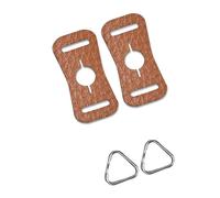 KAHDGSS Adaptador De Gancho Acero Inoxidable con Almohadilla Adaptador Conversión Cinturón Hombro para Cámara Accesorios para Cámaras DSLR Triángulo Cinturón Hombro DSLR