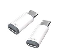 KAHDGSS Adaptador de teléfono a USB C para iluminación, adaptador de carga de aluminio, carga rápida y transferencia de datos, fácil de transportar para teléfono 16, accesorio de viaje pequeño