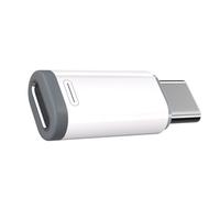 KAHDGSS Adaptador de teléfono a USB C para iluminación, adaptador de carga de aluminio, carga rápida y transferencia de datos, fácil de transportar para teléfono 16, accesorio de viaje pequeño