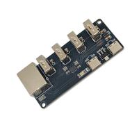 KAHDGSS Adaptador USB 2 0 A Gigabit Ethernet con Carcasa Metálica De Concentrador 4 Puertos para Un Módulo Adaptador Ethernet Red Estable para Hogar/Oficina