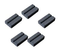 KAHDGSS Afilador de puntas de dardos en forma de V, piedras de arena, afilador de varillas de afilar, accesorios de piedra de molienda para punta de acero
