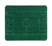 KAHDGSS Alfombrilla de ratón para Videojuegos, diseño de Campo de fútbol, Color Verde