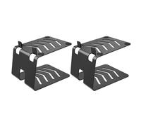 KAHDGSS Altavoces Industriales Base Elevadora para Uso En Escritorio Marco De Metal Sólido Absorción De Impacto Avanzada Dispersión De Calor Optimizada Soportes para Altavoces De Escritorio