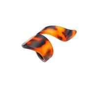 KAHDGSS Anillos de acrílico ajustables con estampado de leopardo geométrico, joyería de arte moderno, banda para dedo para mujer, accesorios de, accesorios de anillos de acrílicos contemporáneos